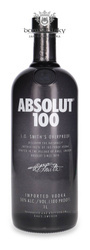 Vodka Absolut 100 / 50% / 1.0l