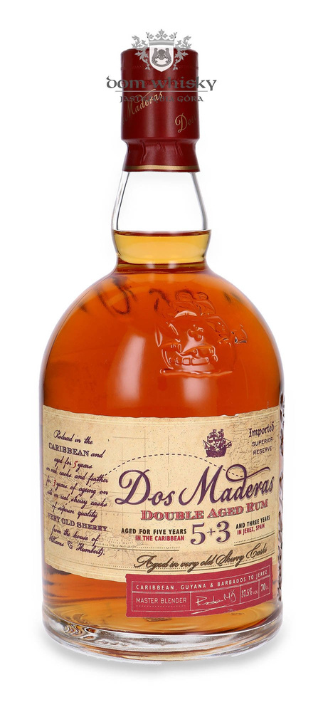 Dos Maderas 5 + 3 Ron Anejo / 37.5% / 0.7l