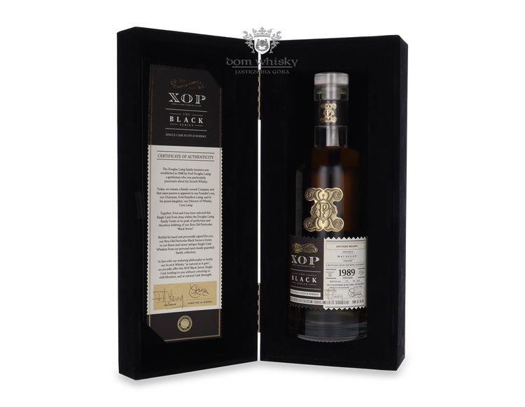 Macallan 1989 (Bottled 2019) Douglas Laing’s XOP The Black Series / 46%/ 0,7l