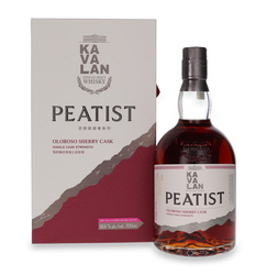 Kavalan Peatis Oloroso Sherry Cask / 58,6%/ 0,7l
