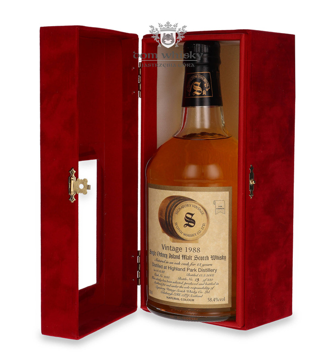 Highland Park 13-letni (D.1988, B.2002) Signatory Vintage / 58,4% / 0,7l