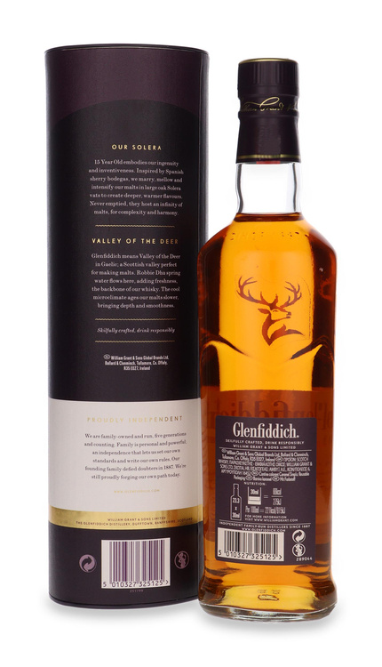 Glenfiddich 15-letni Our Solera Fifteen / 40% / 0,7l