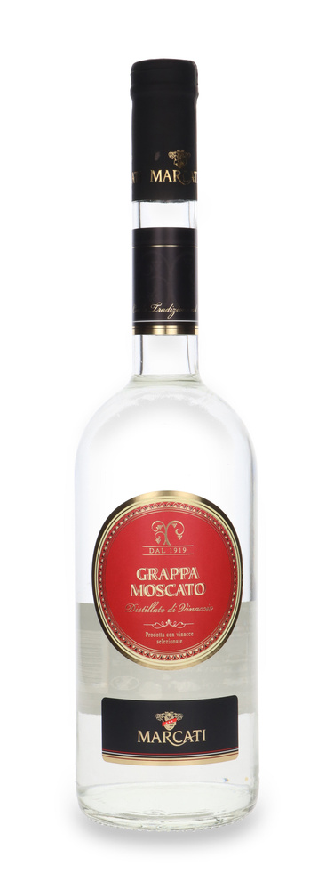 Marcati Grappa Moscato / 40% / 0,7l