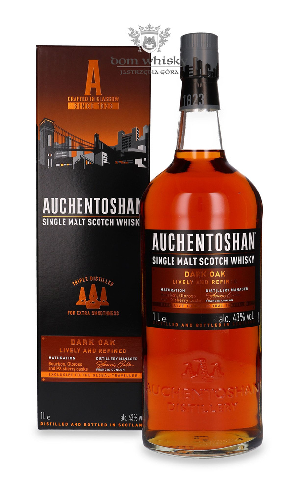 Auchentoshan Dark Oak / 43% / 1,0l