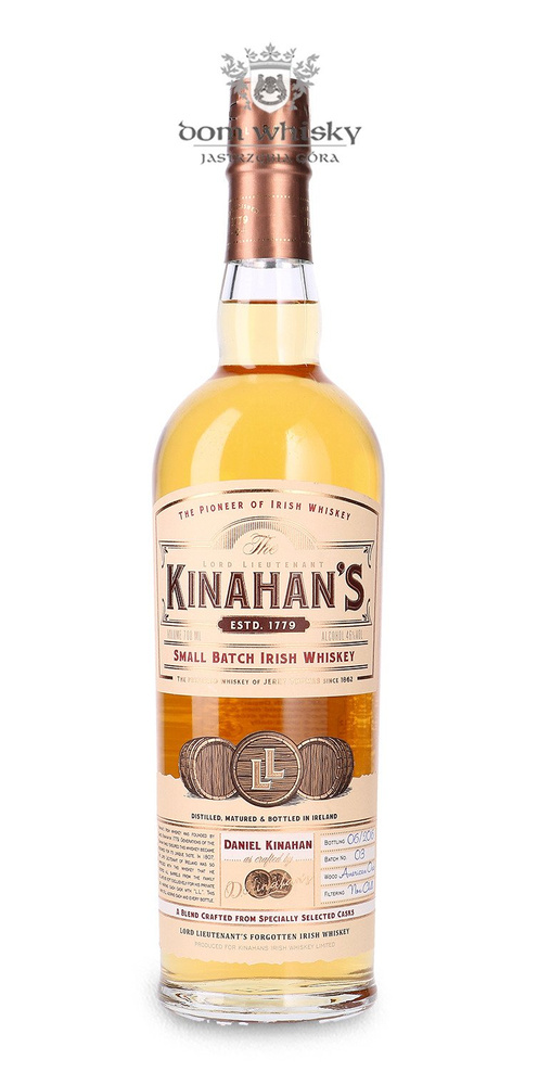 Kinahan's Small Batch Irish Whiskey / 46% / 0.7l
