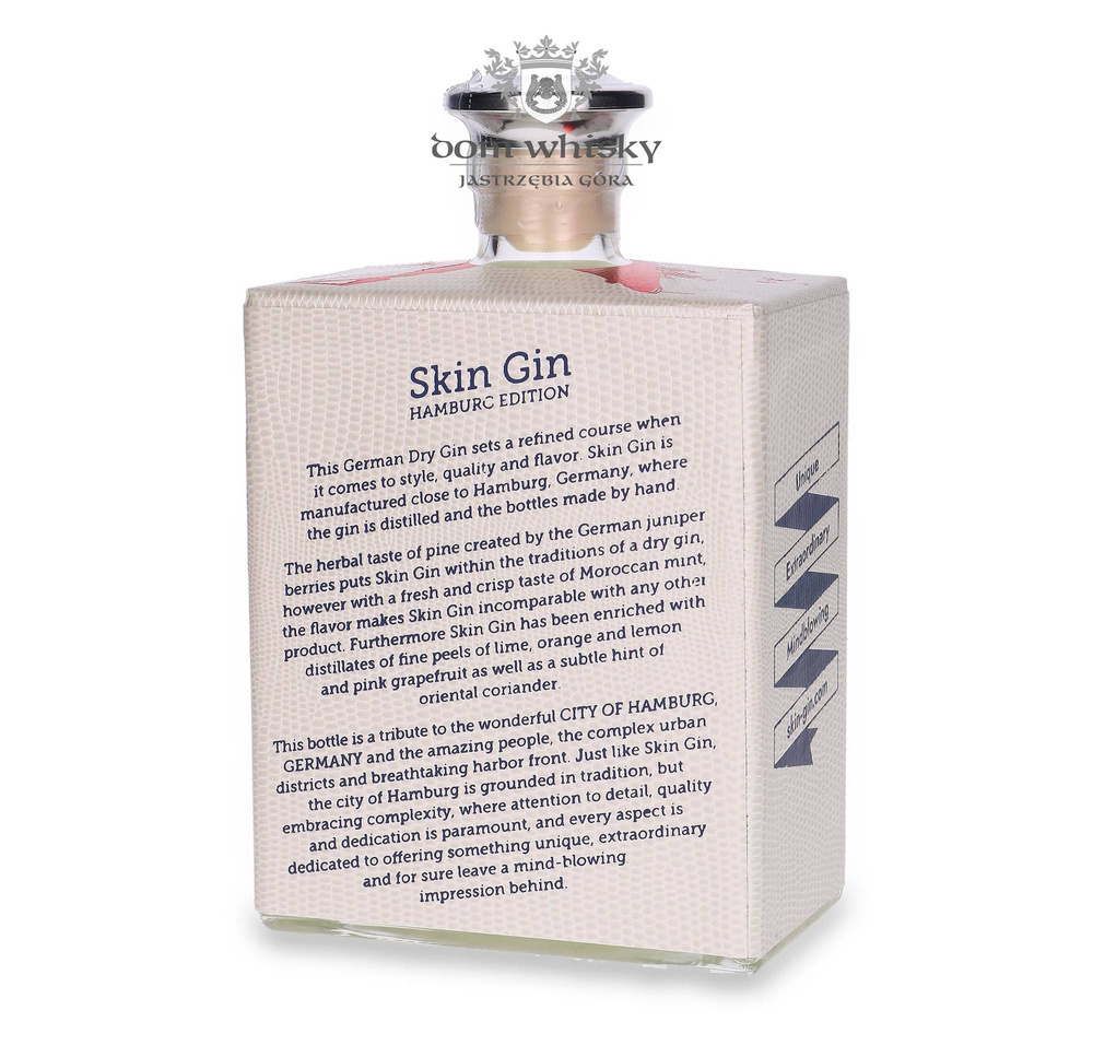Skin Gin Hamburg White Edition / 42% / 0.5l