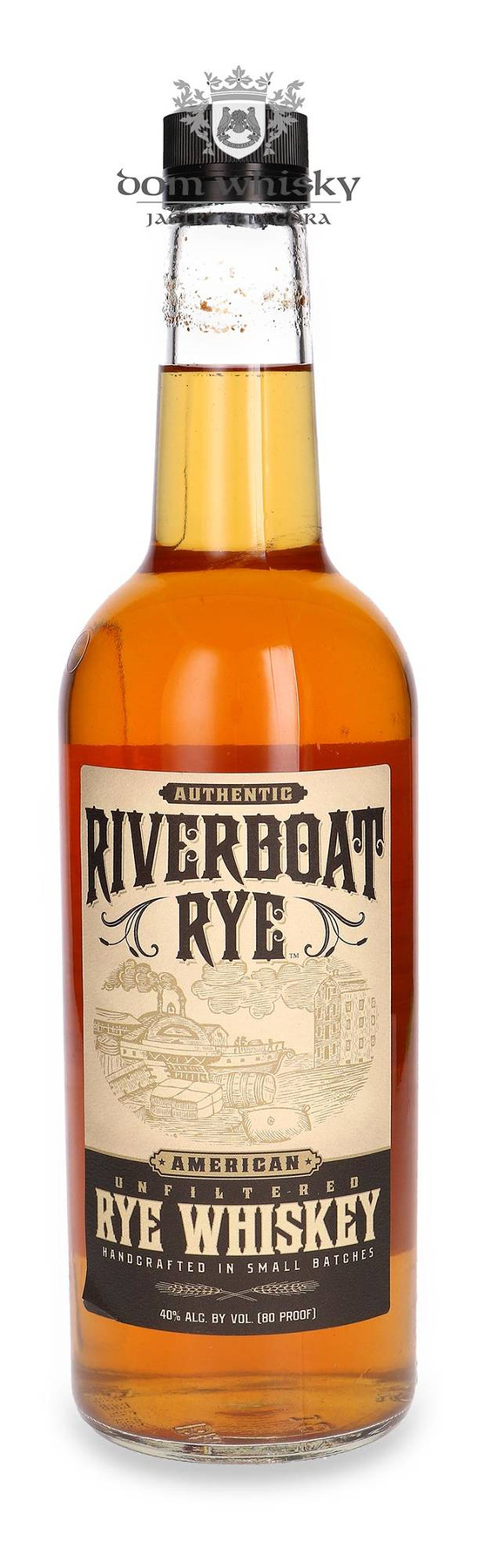 Riverboat Rye Whiskey 40 0,75l Amerykański Bourbon