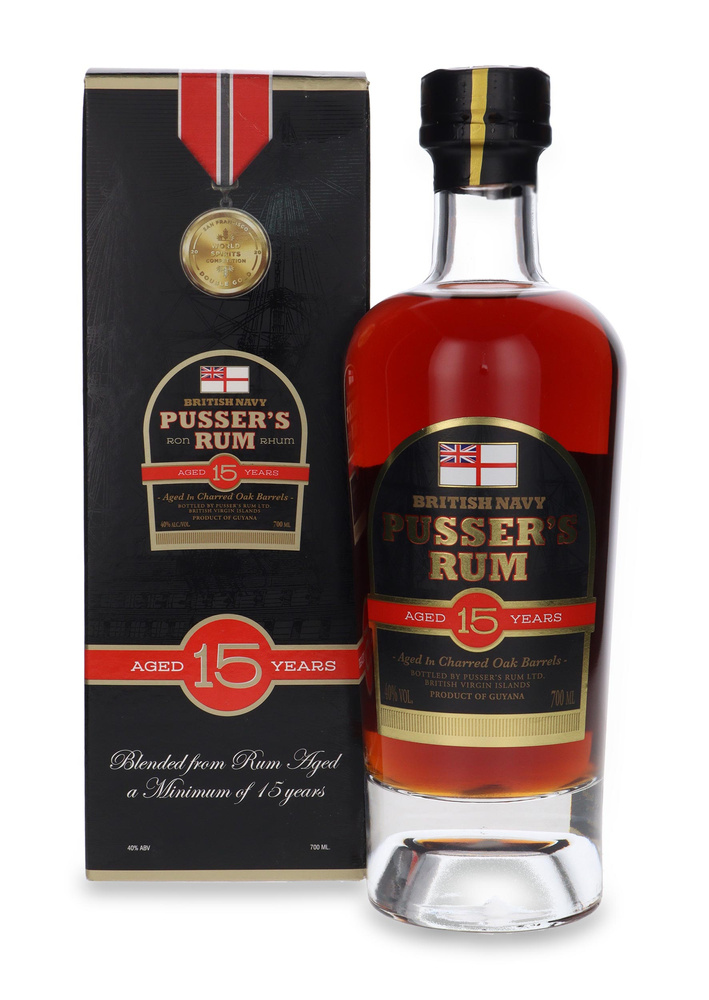 Pusser's British Navy 15-year-old / 40% / 0.7l