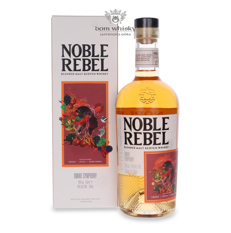 Noble Rebel Smoke Symphony Blended Malt Whisky / 46% / 0,7l