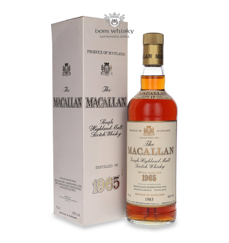 Macallan 17-letni (D.1965, B.1983) Special Edition / 43%/ 0,75l