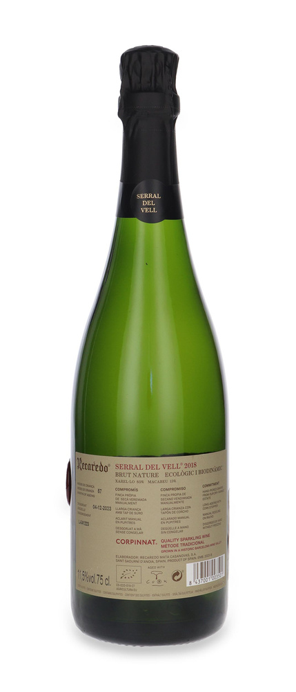 Recaredo Serral del Vell Brut Nature 2018 /11,5% /0,75l