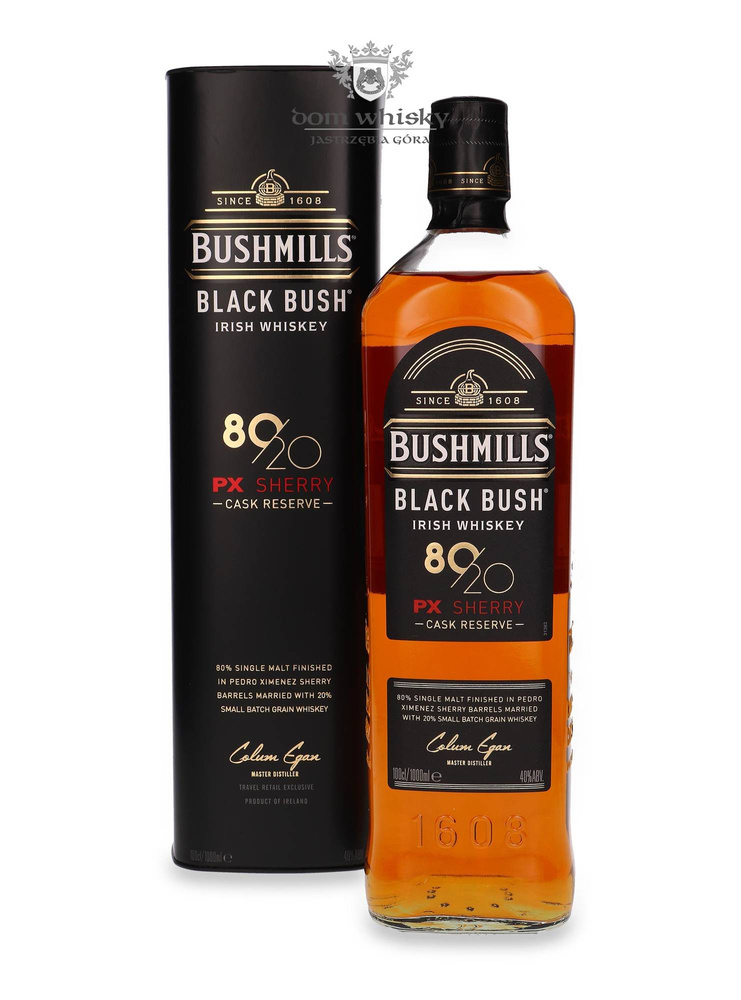 Bushmills Black Bush 80/20 PX Sherry Cask Reserve / 40% / 1,0l