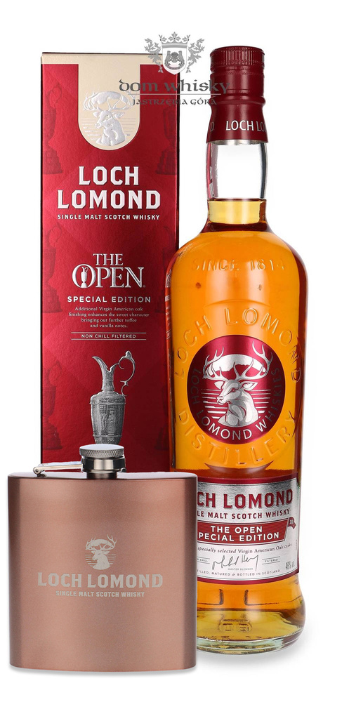 Loch Lomond The Open Special Edition Royal St. George’s / 46% / 0,7l + piersiówka