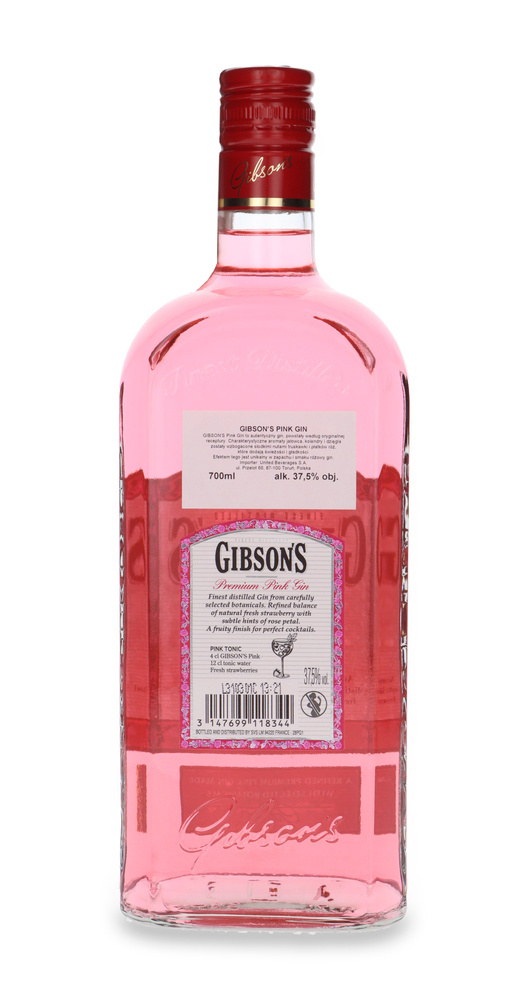 Gibson's Pink Premium Gin / 37,5% / 0,7l