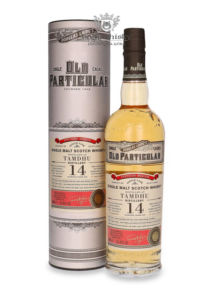 Tamdhu 14-letni (D.2008, B.2022) Douglas Laing’s Old Particular / 48,4% / 0,7l