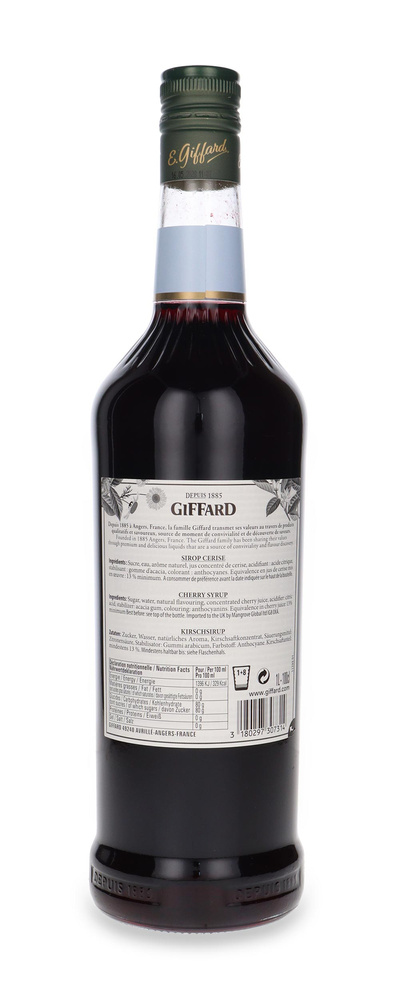 Giffard Wiśnia syrop barmański / 1l