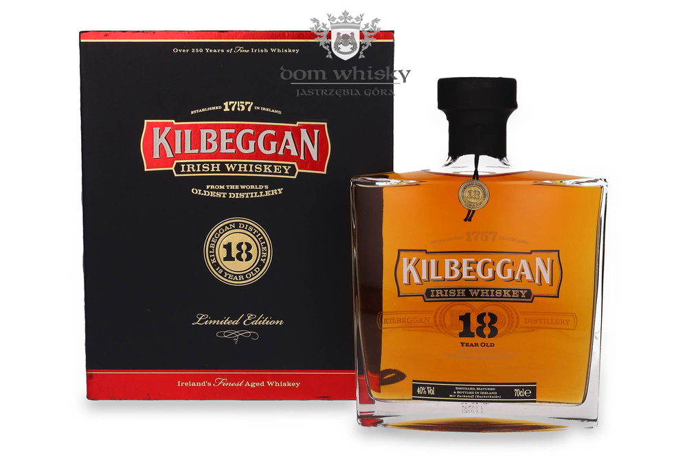 Kilbeggan 18-year-old LIMITED EDITION Batch 0002 / 40% / 0.7l