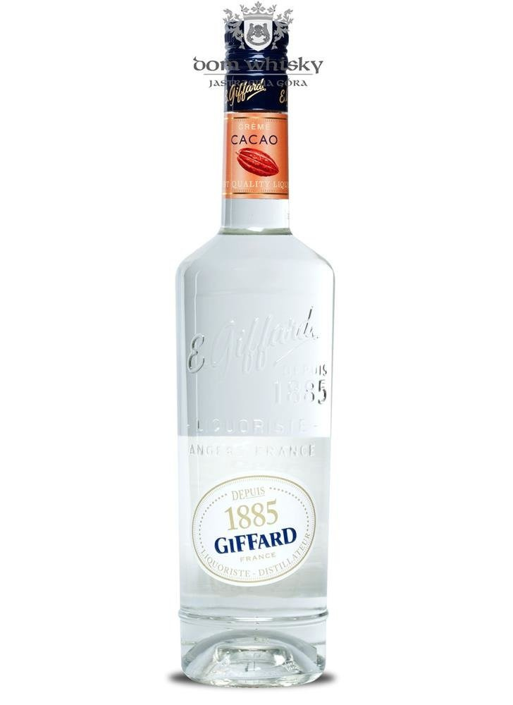 Giffard Crème Cacao Blanc (Cocoa white) bartender liqueur /25%/0,7l