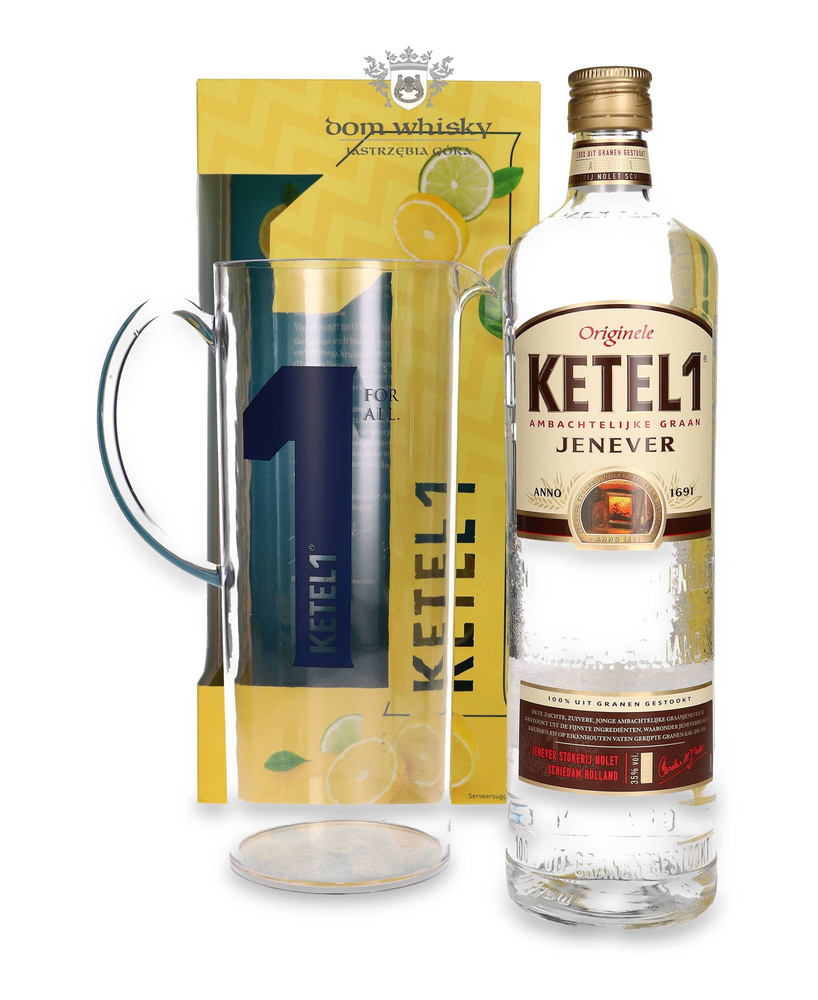 Ketel 1 Matuur Jenever Originale Set / 35% / 1.0l
