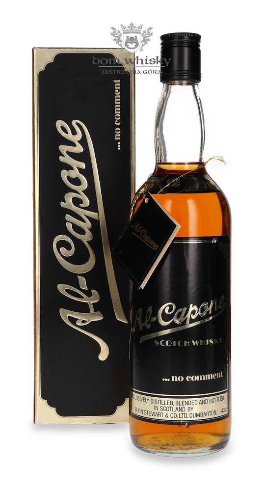 Al-Capone 12-year-old Blended Scotch Whiskey… no comment / 43% / 0.7l