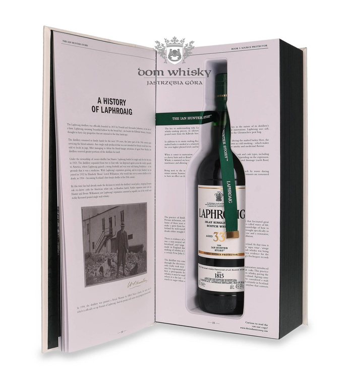 Laphroaig 33-letni The Ian Hunter Story, Book 3 / 49,9%/ 0,7l