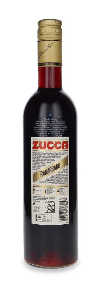 Zucca Rhubarb Liqueur / 30% / 0.7l