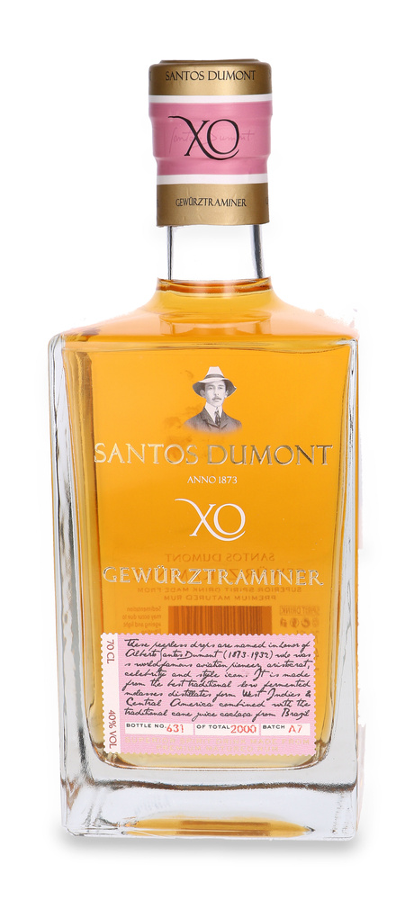 Rum Santos Dumont XO Gewurztraminer (Brazylia) / 40% / 0,7l