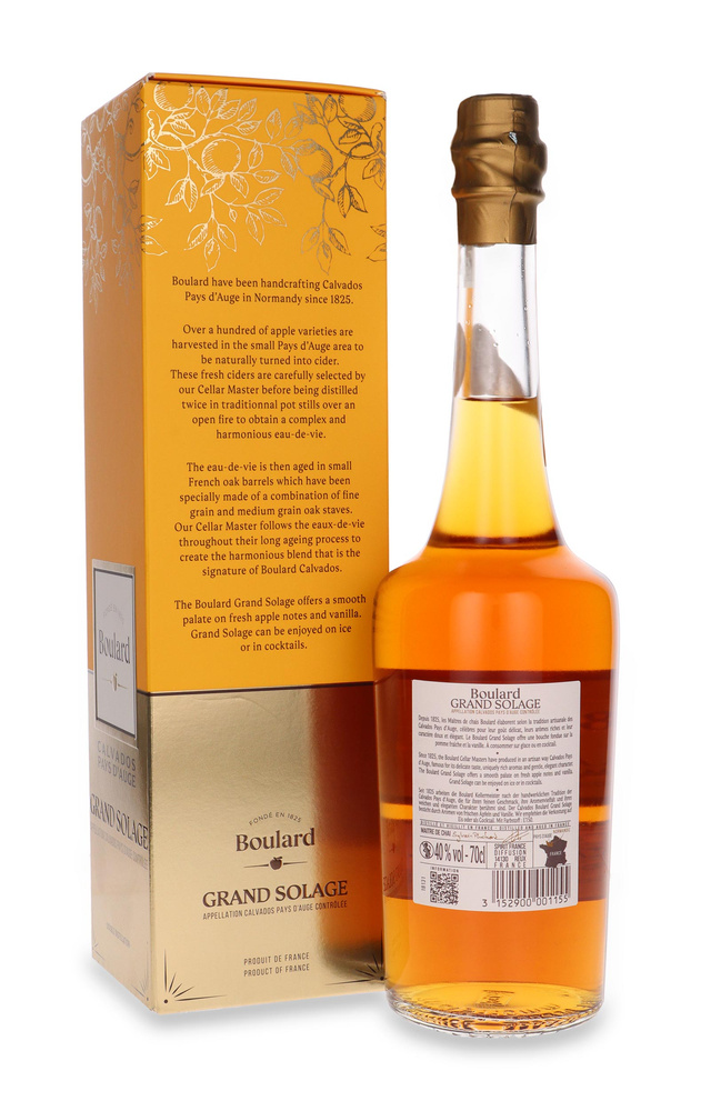 Calvados Boulard Grand Solage / 40% / 0.7l