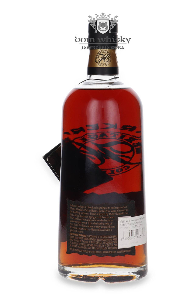 Parker's Heritage Collection 1st Edition, Cask Strength Kentucky Straight Bourbon / 63.7%/ 0.75l