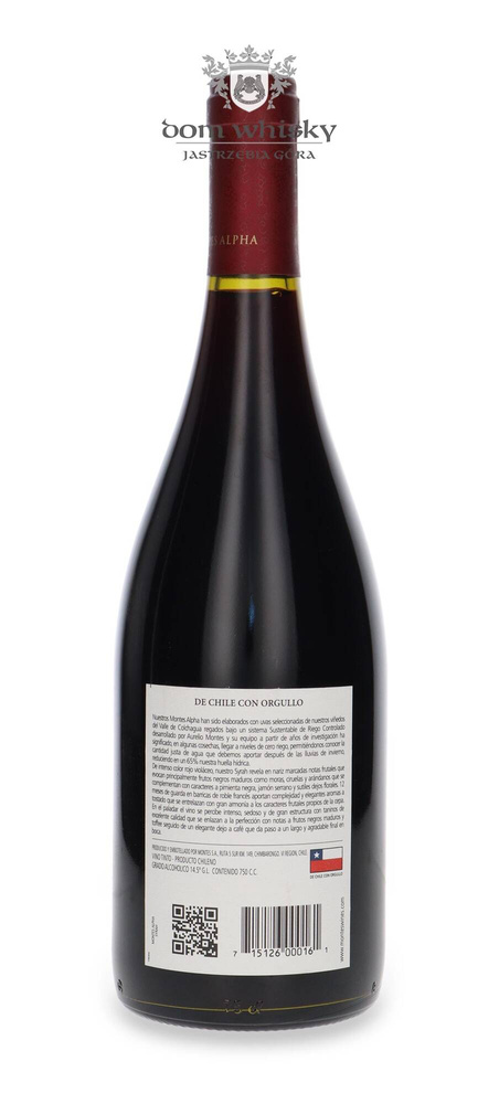 Montes Alpha Syrah 2021 / 14.5% / 0.75l