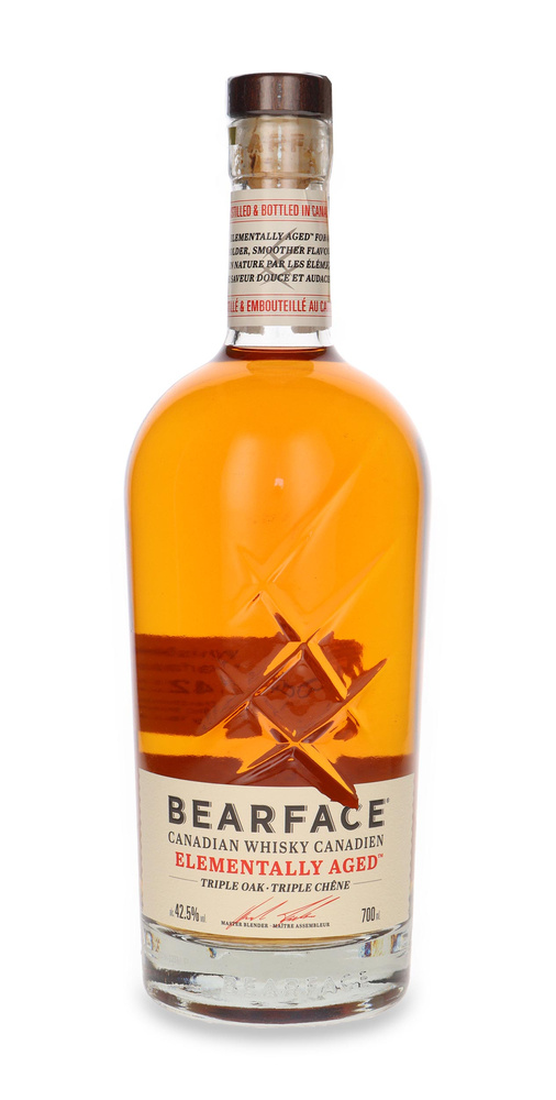 Bearface Elementally Aged Triple Oak Canadian Whiskey /42.5% /0.7l