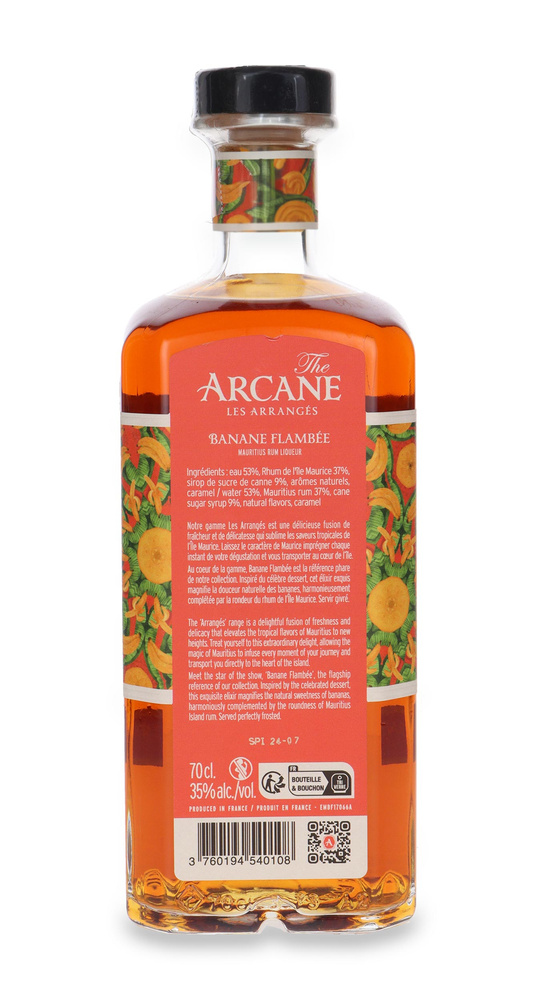 The Arcane Les Arranges Banane Flambee Liqueur / 35% / 0,7l