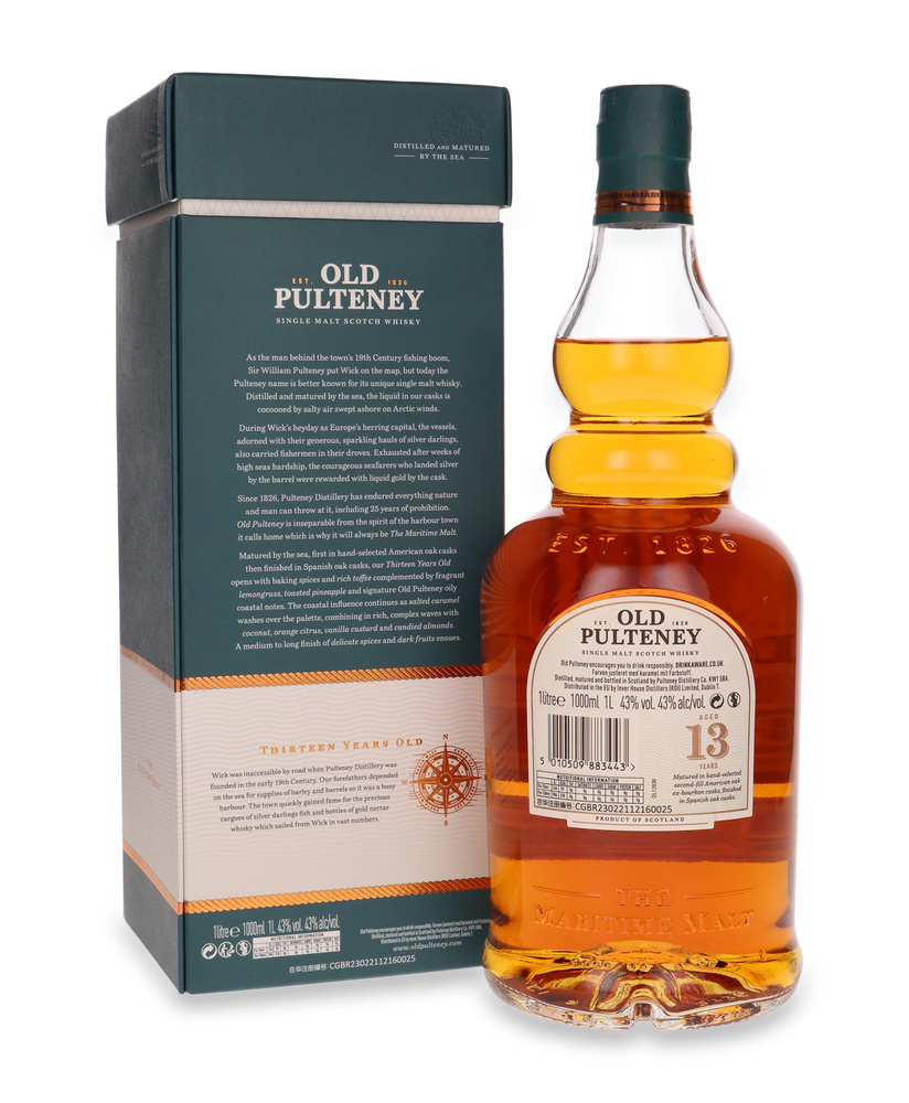 Old Pulteney 13-year-old Traveler's Exclusive / 43% / 1.0l