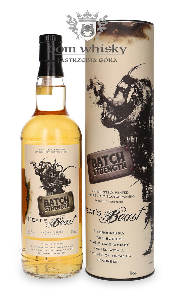 Peat's Beast Cask Strength / 52,1% / 0,7l