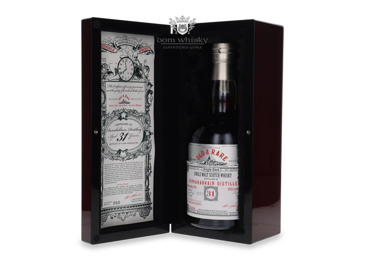 Bunnahabhain 31-letni (D.1991, B.2023) Old & Rare / 45,5%/ 0,7l	