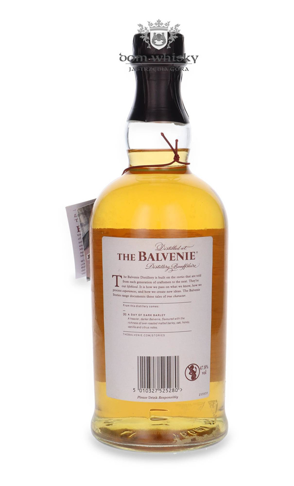 Balvenie 26-year-old A Day Of Dark Barley # 6852 /unpacked/ 47.8%/ 0.7l