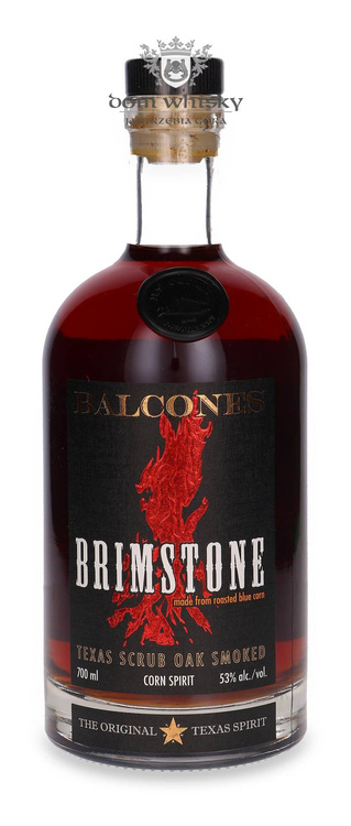 Balcones Brimstone Texas Scrub Oak Smoked / 53%/ 0,7l