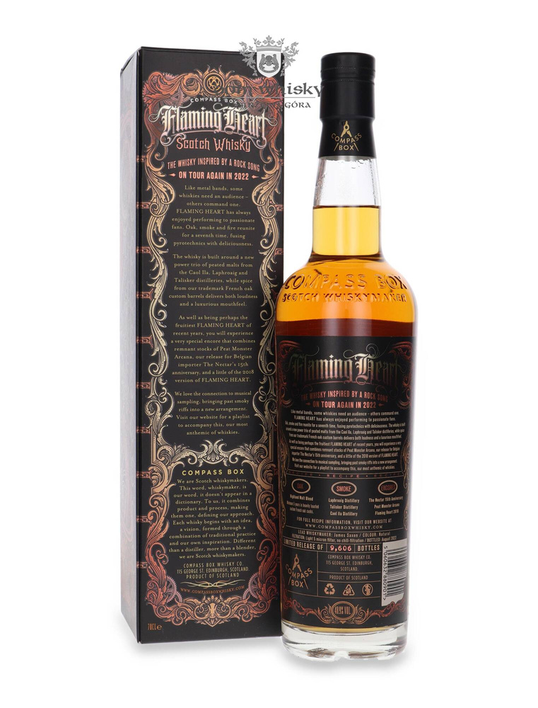 Compass Box Flaming Heart 7th Edition Blended Malt / 48,9%/ 0,7l