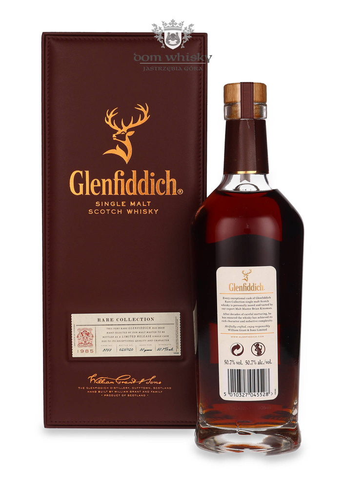 Glenfiddich 1985, 30-letni Rare Collection (French market only) / 50,7% / 0,7l