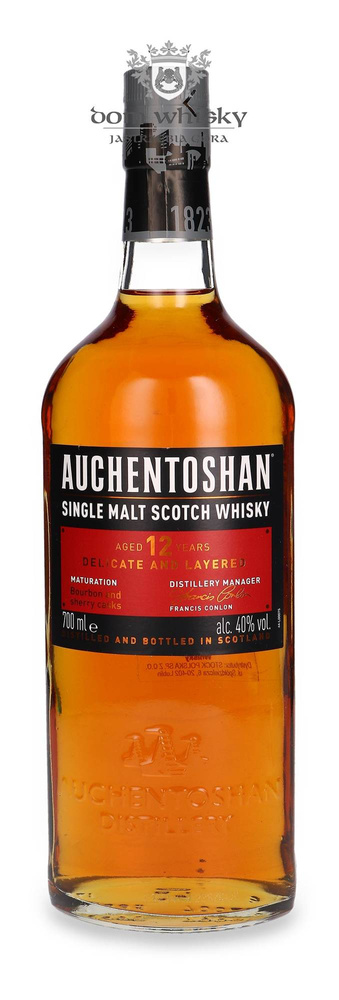 Auchentoshan 12-letni Delicate & Layered /bez opakowania/ 40% / 0,7l