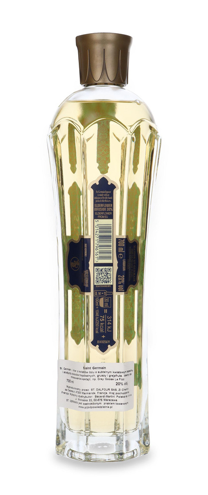 St Germain Likier z kwiatów czarnego bzu / 20%/ 0,7l