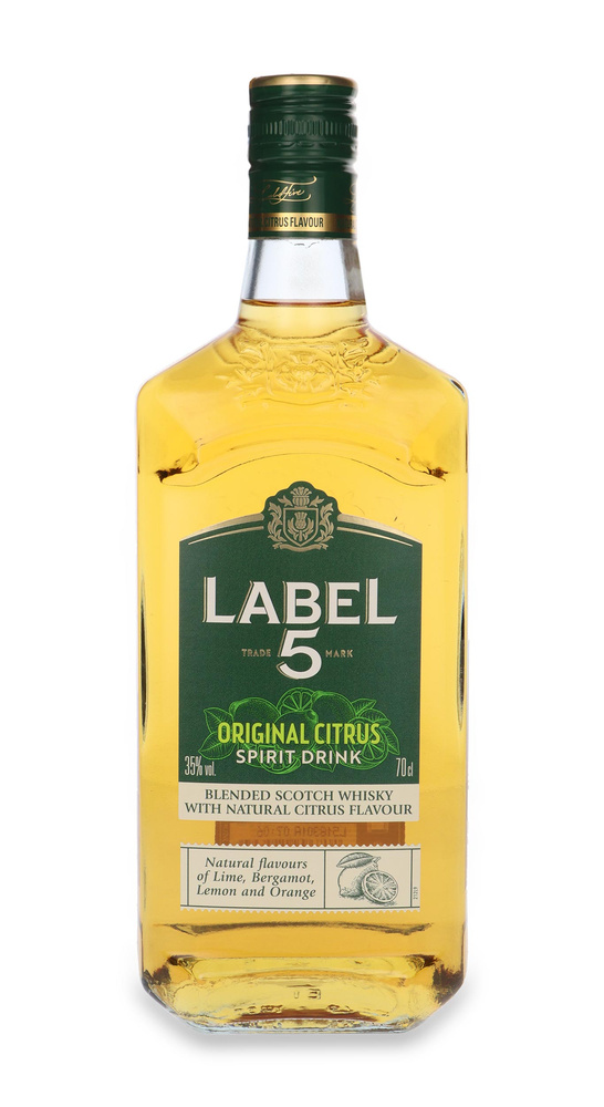 Label 5 Original Citrus Spirit Drink /35% / 0,7l