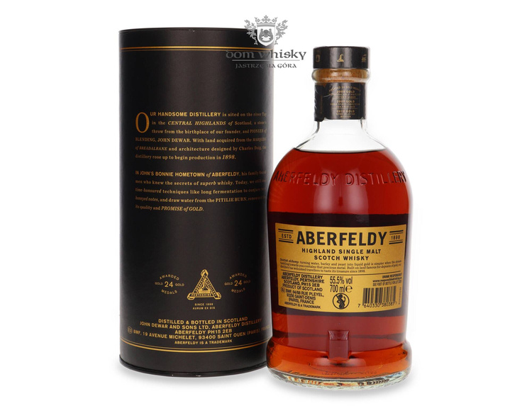 Aberfeldy 15-letni Exceptional Cask Series (Port Cask) / 55,5%/ 0,7l  