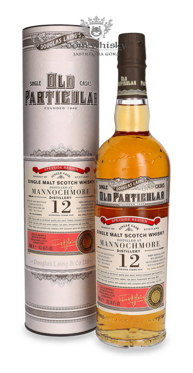 Mannochmore 12-letni (D.2008, B.2021) Douglas Laing’s Old Particular / 48,4%/ 0,7l	