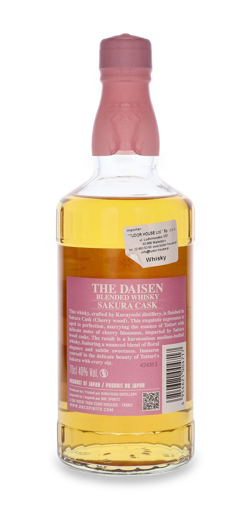 The Daisen Blended Japanese Whisky Sakura Cask / 40%/ 0,7l