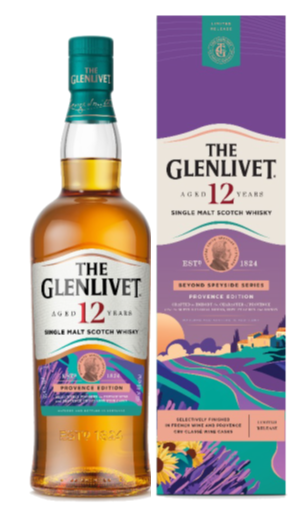 The Glenlivet 12-letni Provence Edition / 40%/ 0,7l