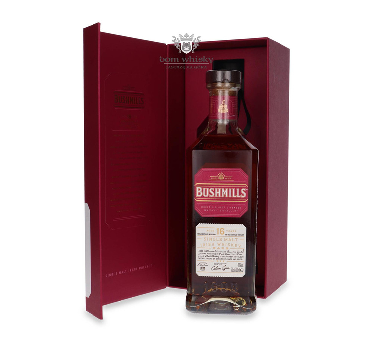 Bushmills 16-letni Triple Wood / 40%/ 0,7l