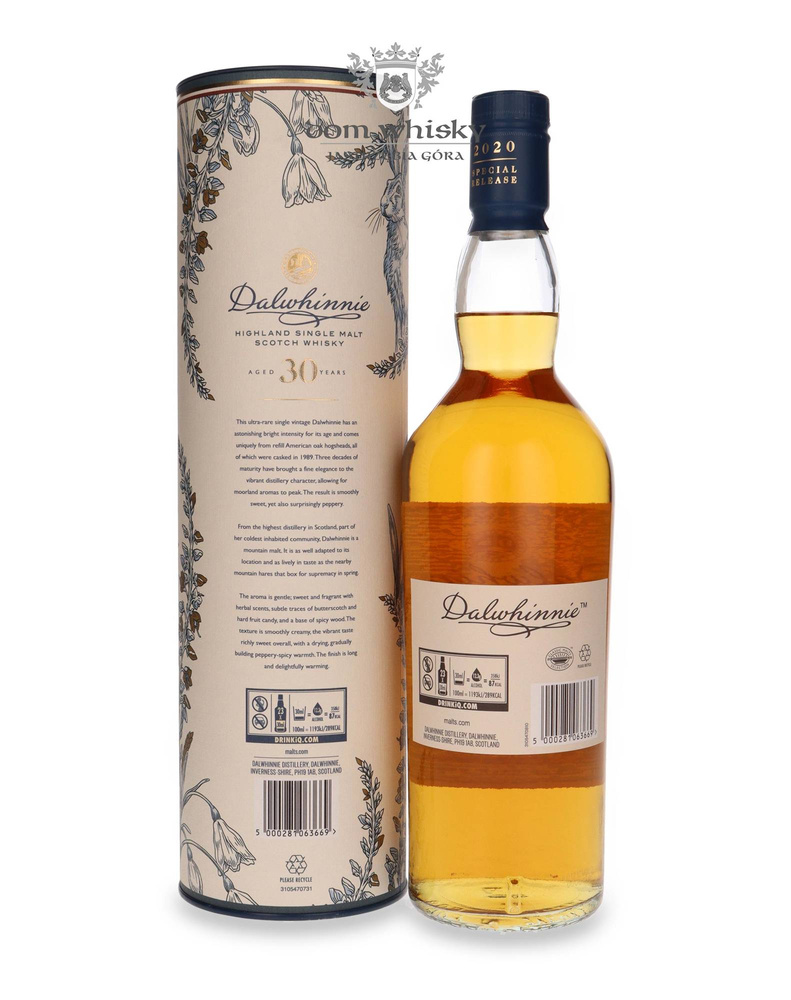Dalwhinnie 30 Year Old (2020 Special Release) / 51.9% / 0.7l