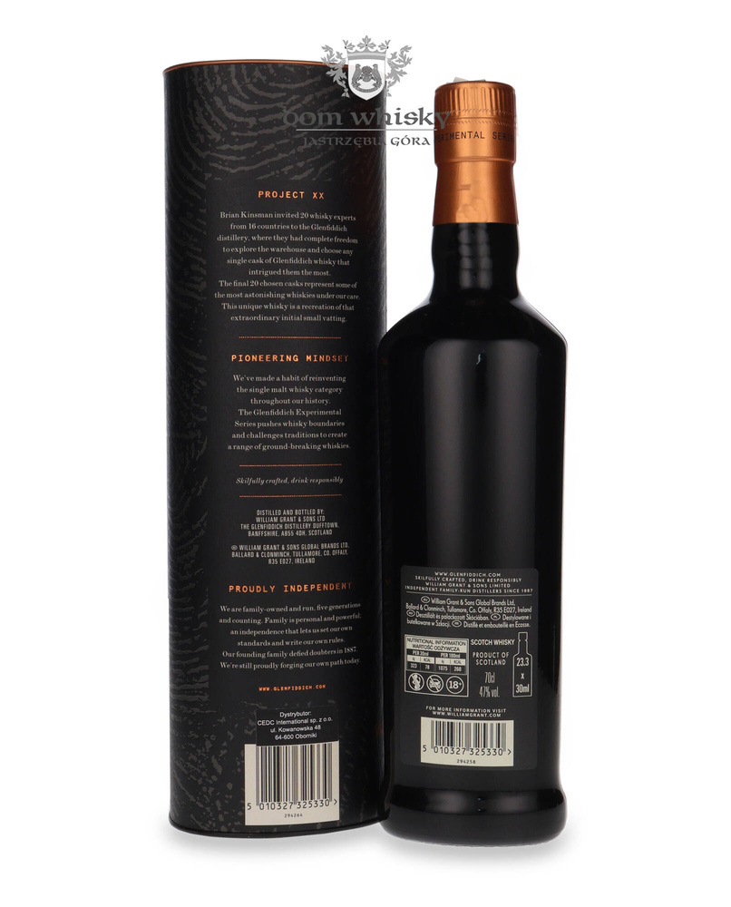 Glenfiddich Project XX Experimental Series # 02 /47% / 0.7l
