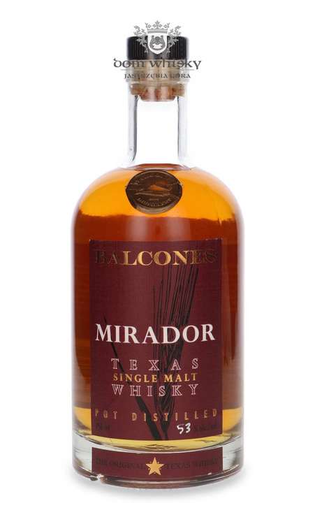 Balcones Mirador Texas Single Malt / 53%/ 0,75l